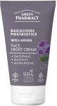 Green Pharmacy Bakuchiol + postbiootikumid vananemisvastane &ouml;ine n&auml;okreem 50 ml