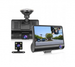 Videosalvesti 3 kaameraga, tahavaatekaamera