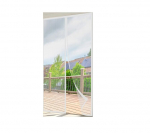 Wzlxcxxy magnetiline s&auml;&auml;sev&otilde;rk uksele 85 &times; 205 cm, valge