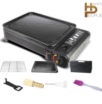 Gaasigrill matkamiseks koos lisadega Happy People andy