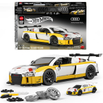 MATTEL BRICK SHOP HOT WHEELS Elite Audi R8 LMS konstruktor