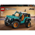 LEGO Technic 42227 SUV Jeep Wrangler Rubicon - Ehitusm&auml;nguasi alates 10. eluaastast - Kingitus