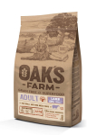 Oak's Farm Grain Free t&auml;iskasvanud v&auml;ikestele ja v&auml;ga v&auml;ikestele koertele lambalihaga, 6,5 kg