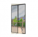 Wzlxcxxy Magnetiline s&auml;&auml;sev&otilde;rk uksele 60 x 220 cm, must