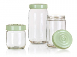 BANQUET Klaaspurgid 3tk, rohelised, 425/660/1000 ml
