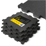 Kaitsev kummist p&otilde;randamattide komplekt &ndash; 4 tk (48,5 &times; 48,5 &times; 1,5 cm)