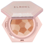 Kompaktpuuder ELROEL Blending Compact Cushion 23 Natural Sand, s&auml;rav viimistlus, SPF50+