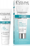 P&auml;evakreem Eveline Cosmetics kontsentreeritud koostisega SPF50 rasusele ja segat&uuml;&uuml;pi nahale
