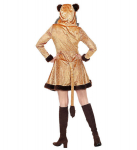 "PANTHER" (kapuutsiga kleit)