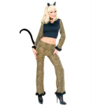 "LEOPARD" (top, sabaga p&uuml;ksid, k&otilde;rvad, v&auml;&auml;riskiviga kaelakee)