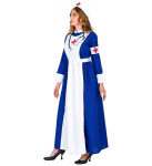 "VINTAGE NURSE" (kleit, m&uuml;ts, peapael)