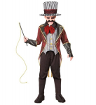 "SINISTER RINGMASTER" (vestiga jakk, pealuum&uuml;ts, kindad, m&uuml;ts)