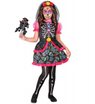 "DIA DE LOS MUERTOS" (kleit, peakate)