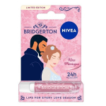 Huulepalsam Nivea Bridgerton Edition Rose Meringue toitev roosa toon