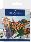 Creative Studio &otilde;liv&auml;rvid 24 v&auml;rvi x 9ml - Faber Castell, &Otilde;liv&auml;rvid Faber-Castell 24 v&auml;rvi x9ml