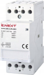 Modulaarne kontaktor e.mc 4p, 40a, 4no, 220v