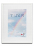 Foto jaoks valge puitraam Tisar A3 (29,7x42 cm).