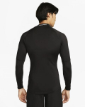 Nike T-s&auml;rgid Meestele M Np Df Tight Ls Mock Black FB7908 010 FB7908 010/XL