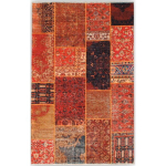 Patchwork puuvillane vaip Leo&Alex vaibad Pescara 80 x 150 cm mitmev&auml;rviline.
