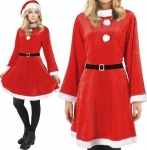 Proua J&otilde;ulude j&otilde;ulukost&uuml;&uuml;m: kleit, m&uuml;ts, v&ouml;&ouml;