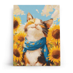 Numbritega maalimise komplekt, Suvine nurrumine, 30x40, Varvikas, ME1188e