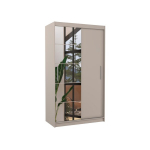 Riidekapp ADRK Furniture ESTI 120 liuguksed peegel MDF