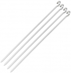 BBQ vardad KINGHoff KH-1914 roostevabast terasest 36 cm, 4-osaline komplekt