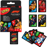 Kaardim&auml;ng Mattel UNO F1 JMF10 teemakomplekt, eriline "M&ouml;&ouml;das&otilde;idu" reegel, sobib kogu perele