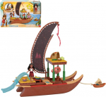 M&auml;ngukomplekt Mattel Disney Moana seikluskanuu V&auml;ike nukk Ujuv kanuu Tarvikud