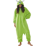 Pehme naiste pidžaama-kombe Mike Wazowski Kigurumi M roheline, M