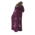 Huppa T&uuml;drukute talvejope CELIA, burgundy pattern/ burgundy