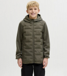 Jack & Jones Junior poiste jope 12289016*01, oliiv 5715831286725