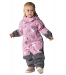 Lenne laste kombinesoon 80 g Flip 26208*1265, roosa/valge 4741593897887
