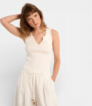 Molly Bracken Naiste Topp E1733DP*01, valge 3542915025145
