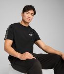 Puma Meeste T-S&auml;rk Ess Tape Tee Must 684674 01 684674 01/S