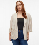 Vero Moda Curve naiste jakk 10289520*01, beež 5715515053865