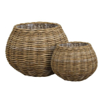 Korv 33x33x27 cm naturaalne rotang