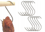 10 tk. suitsukonksud Inox S-515, 5mm, 15cm, 18kg koormus