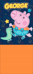 Sall-korsten lastele "peppa Pig" George, 3+ a, soojendatud