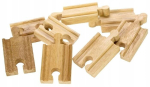 Bigjigs Bjt104 puidust rongir&ouml;&ouml;baste komplekt, 8 l&uuml;hirada