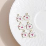 Ripatsid email, 10PCS/pink white
