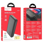V&auml;line aku Power Bank Hoco J87A Type-C PD 20W+Quick Charge 3.0 20000mAh must