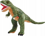 Roheline Tyrannosaurus 100cm pl&uuml;&uuml;sist m&auml;ngufiguur