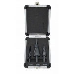 Spiraalastmega puurid Hss Alcrn, 3 tk. (4-12, 4-20, 4-32 mm)