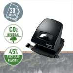 Leitz 5003 perforaator, 10 lehte, must