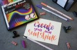 Stabilo Pen 68 Pintslimarker, oranž