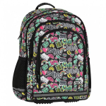 Stiilne tr&uuml;kiga noorte seljakott, suur kooli jaoks