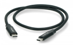 Lanberg Usb-c 2.0 kaabel, 0,5m, must, Qc 4.0 Pd