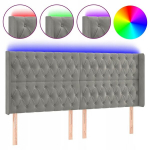 Helehall peatsi Led-iga, 203x16x118/128 cm