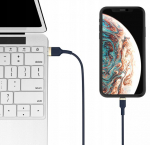 Vayox Usb-c to Apple Lightning kaabel, 1m, tumesinine